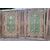 DARB244 - Antique boiserie painted on canvas, 18th century, maximum dimensions cm W 486 x H 260
