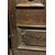 PTCI474 - Studded small door, with sculpted panels, in walnut wood, 18th century, measurements cm W 114 x H 238