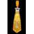 Cut crystal bottle with silver neck. Bohemia.