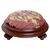 Antico poggiapiedi rivestito con kilim - M/454.