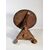 Round walnut table, Lombardy, 16th century.