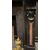 CHM897 - Antique Belgian black marble fireplace with Rosso Francia inlays, 19th century, dimensions cm W 139 x H 107 x D 38