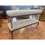 Pair of upholstered walnut benches