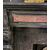 CHM897 - Antique Belgian black marble fireplace with Rosso Francia inlays, 19th century, dimensions cm W 139 x H 107 x D 38