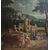 DIPINTO PAESAGGIO CON FIGURE FINE XVIII SECOLO