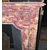 CHM898 - Elegant antique polychrome marble fireplace, 19th century, dimensions cm W 150 x H 110 x D 41