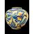 Majolica 'spherical' vase. Gesualdo di Bartolo manufacture. Caltagirone.