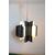 Space Age 6-light steel chandelier, 1970s - NEGOTIABLE PRICE