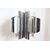 Space Age 6-light steel chandelier, 1970s - NEGOTIABLE PRICE