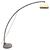 Guzzini adjustable arc floor lamp, 1970s. PRICE NEGOTIABLE