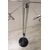 Chrome-plated metal coat rack by Isao Hosoe for Valenti Luce, 1970s. NEGOTIABLE PRICE