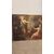 Antico dipinto Bacco con Cherubini fine XVII sec olio su tela 103x77cm Prima tela