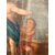 Antico dipinto Bacco con Cherubini fine XVII sec olio su tela 103x77cm Prima tela