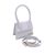 JACQUEMUS Borsa a Mano in Pelle Col. Bianco Chiquito S