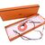 HERMES Collana in Legno Col. Arancione