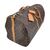 LOUIS VUITTON Borsa da Viaggio Vintage in Tela Col. Marrone Keepall L