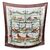 GUCCI Foulard Vintage in Seta Col. Marrone