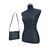 YVES SAINT LAURENT Borsa a Tracolla Vintage in Pelle Col. Nero S