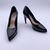 SALVATORE FERRAGAMO Scarpe con Tacco in Pelle Col. Nero 38.5