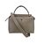 FENDI Borsa Shopper in Pelle Col. Grigio Dot Com M