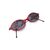 GIORGIO ARMANI Occhiali da Sole Vintage in Acetato Col. Rosso