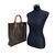 LOUIS VUITTON Borsa Shopper Vintage in Tela Col. Marrone Plat M