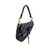 DIOR Borsa a Tracolla in Tela Col. Blu Saddle Dior Oblique M