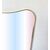 Specchio "scudino" in ottone - Vintage 1970