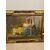 Antique oil painting on cardboard, French school, 1930, 70x90cm