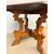 20th century walnut fratino-style coffee table, 76x54x72cm
