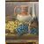 Antique oil painting on cardboard, French school, 1930, 70x90cm
