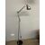 Lampada regolabile stile industriale moderna in metallo cromato 200x28cm