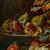 19th century, follower of Maximilian Pfeiler, Still life with grapes and watermelon and carpet