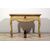 Consolle in legno laccato e dorato, Marche, primi anni del XVIII secolo, Epoca barocca