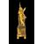 Mercury gilded bronze clock. Dhalström manufacture. Sweden.