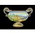 Large majolica vase decorated with a historical scene. Molaroni. Pesaro.