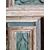 Grande pala d'altare del 600 intagliata e laccata