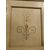 PTL573 - Porta laccata e dipinta, un battente, con telaio, epoca '700, misure luce cm L 82 x H 196