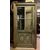 PTL718 - Porta bifacciale a vetri, con telaio, epoca '800, luce cm L 89 x H 206