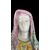 Majolica bust of the Madonna. Minghetti, Bologna.