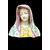Majolica bust of the Madonna. Minghetti, Bologna.