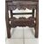 Louis XIV walnut carved folder chair. Lombardy 17th century
