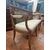 Neoclassical style walnut sofa
