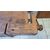 19th-century carpenter's workbench with triple vise