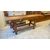 19th-century carpenter's workbench with triple vise