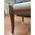 Neoclassical style walnut sofa