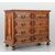 Walnut cabinet with writing desk. Lombardy 17th century