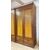 Set of five light walnut bookcases