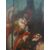 Grande dipinto olio su tela scuola italiana XVII secolo scena mitologica