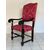 Trono seggiolone in noce . Bologna XVIII secolo